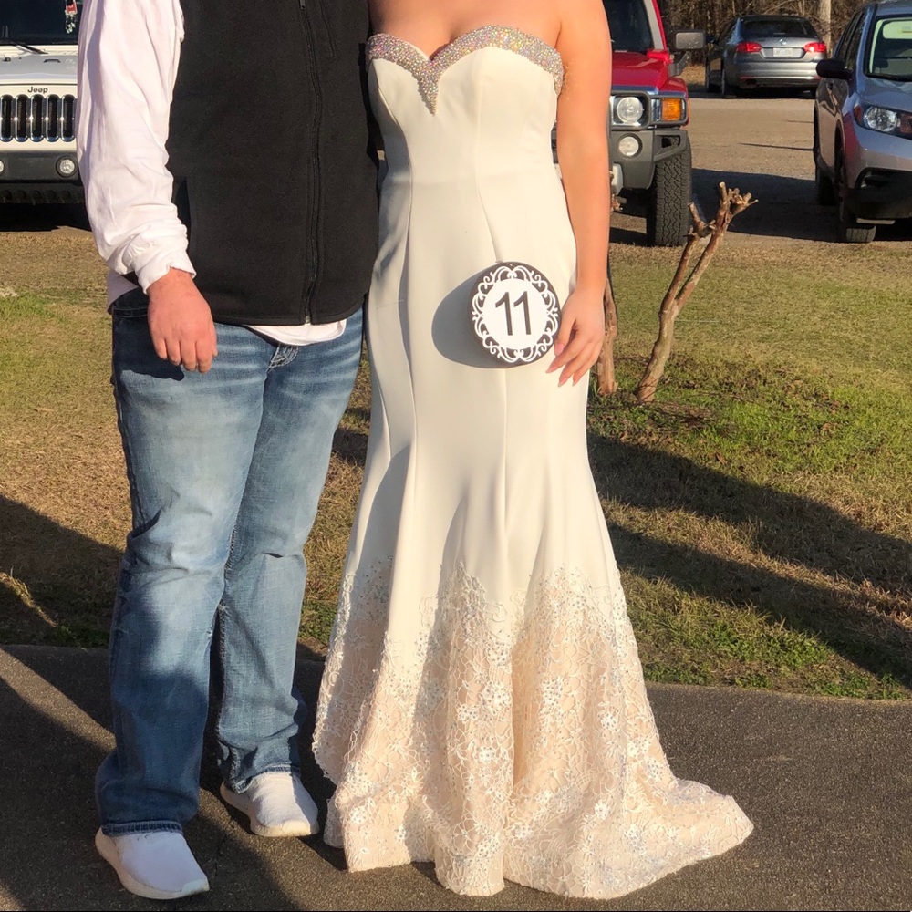 Strapless Prom/Pageant/leadout dress